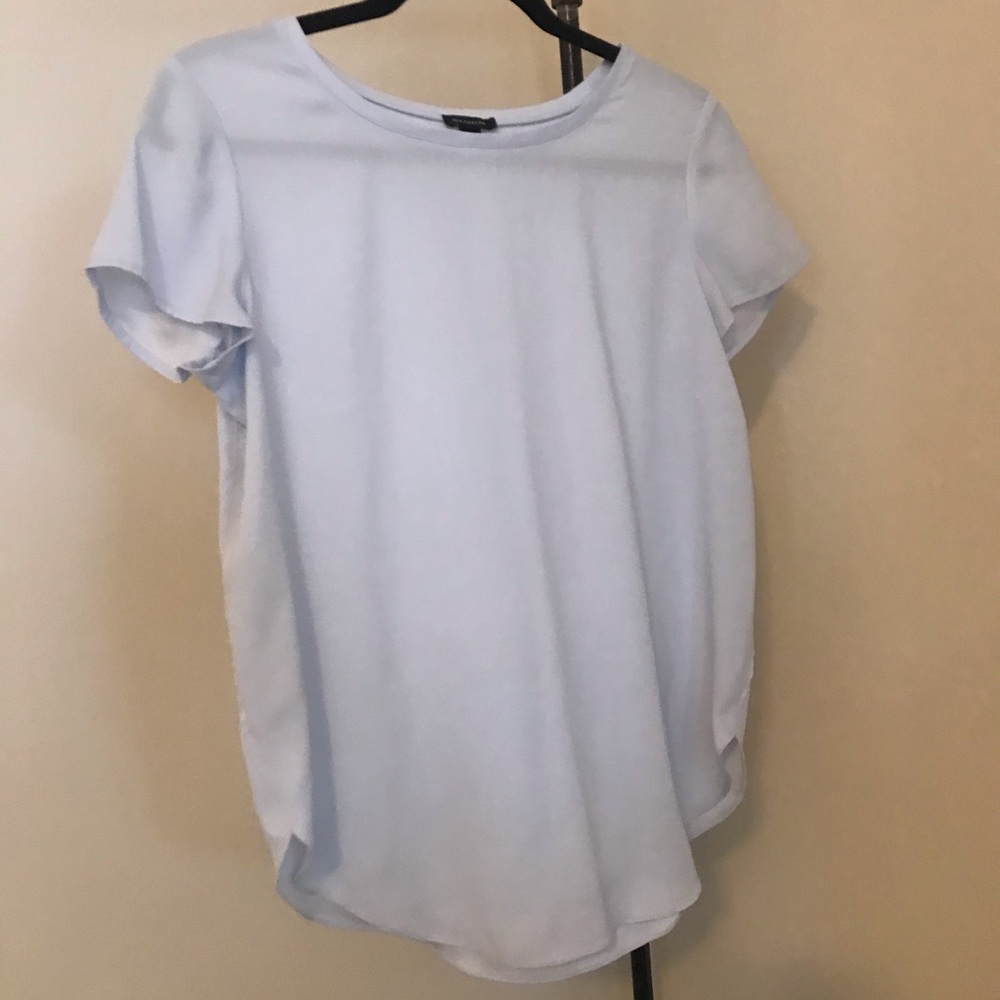 Ann Taylor Dressy Tee Dress Blouse